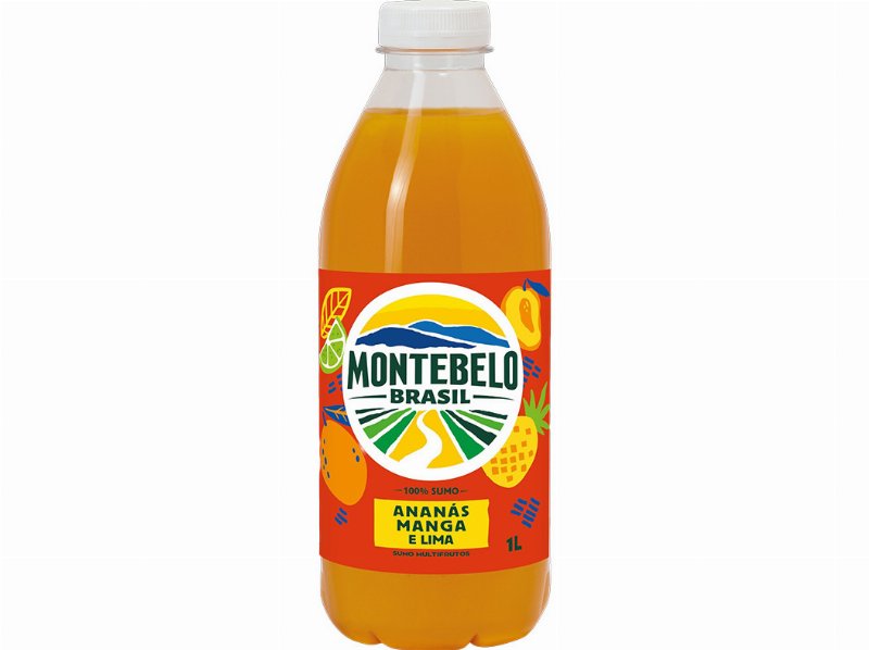 Sumo Montebelo Brasil Ananás Manga E Lima 1 l