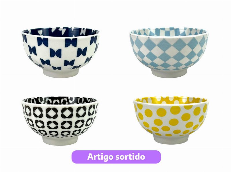 Taça Porcelana Actuel 12Cm Modelos Sortidos