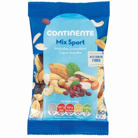 Mix Frutos Secos Sport Continente 50 gr