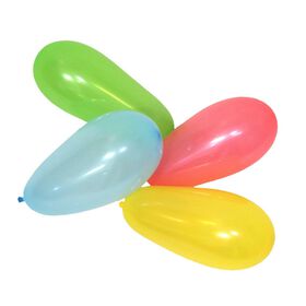 50 Balões De Água Látex Coloridos Kasa