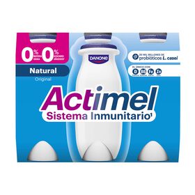 Iogurte Líquido Magro Defesas Natural Actimel Danone 600 gr (6 Un)