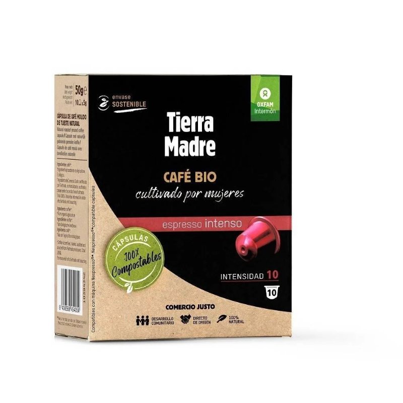 Café 100% Arábica Bio Em Cápsulas Nespresso Tierra Madre 10Un