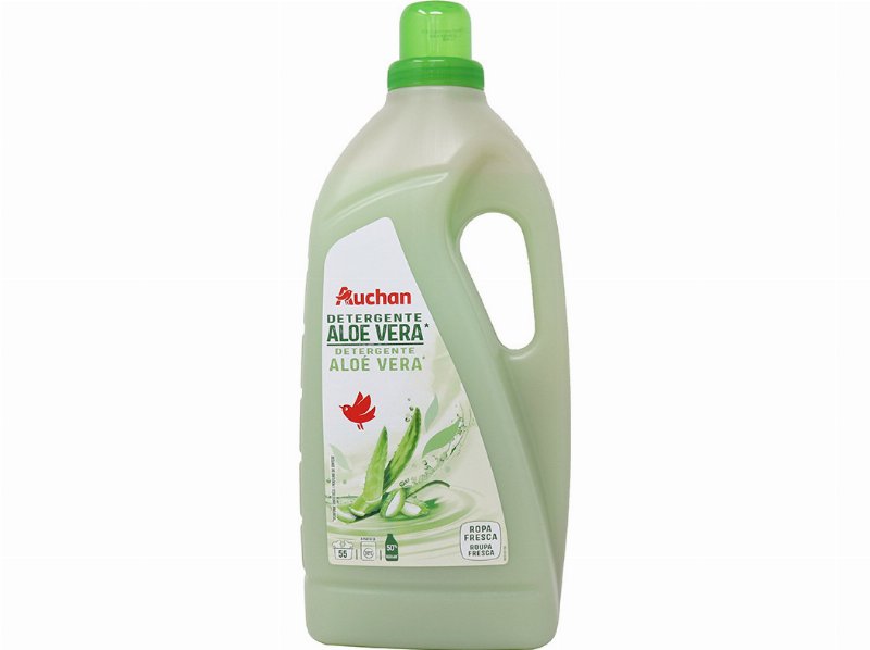Detergente Roupa Máquina Líquido Auchan Aloe Vera 55 Doses
