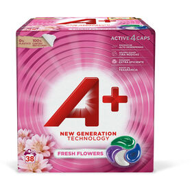 Detergente Máquina Roupa Cápsulas Fresh Flowers A+