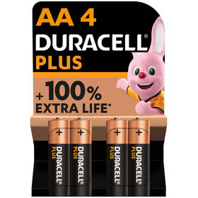 Pilhas Aa Plus Duracell 4 Un
