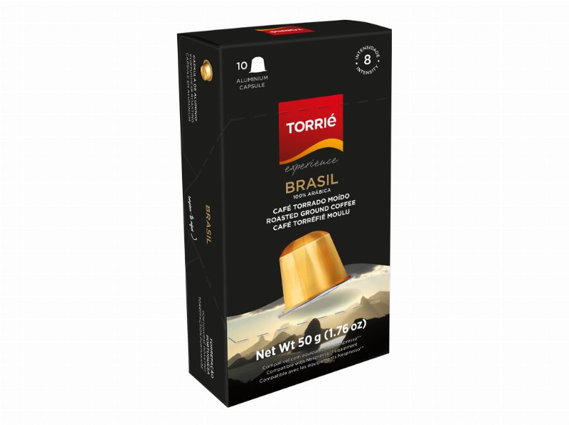 Cápsulas Café Torrié Aluminio Brasil 10 Un