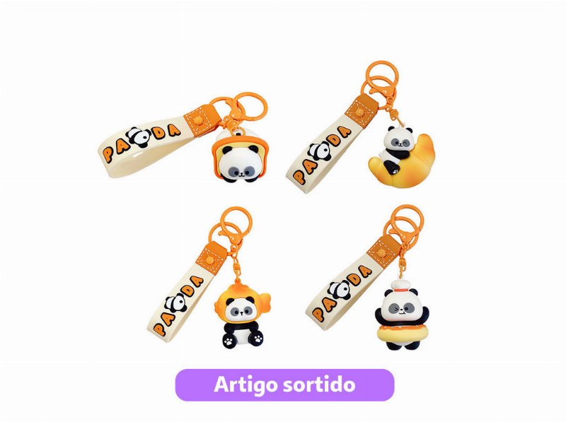 Porta Chaves Mima Hard Panda Bakery Modelos Sortidos