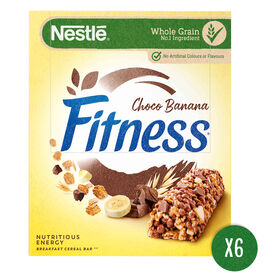Barras De Cereais Chocolate E Banana Fitness 141 gr (6 Un)