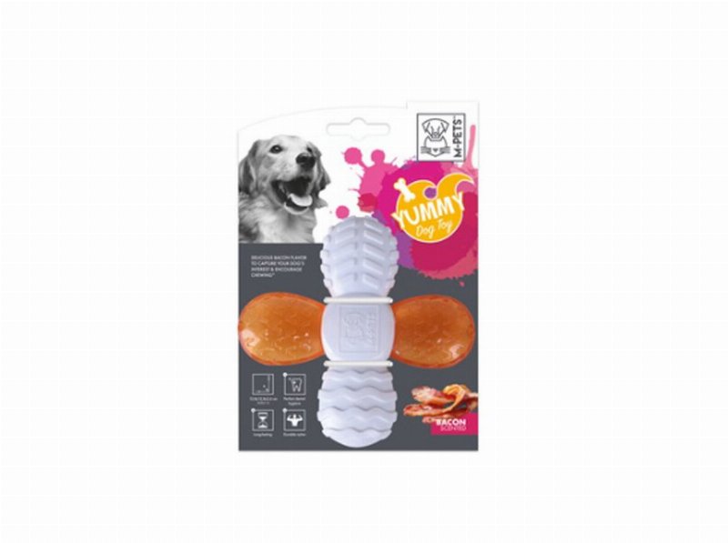 Brinquedo Cão Mpets Yummi Bacon 12.8Cm
