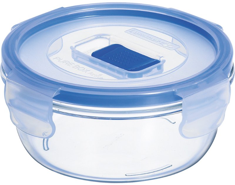 Caixa Redonda Hermética Pure Box Active Luminarc 12X5Cm