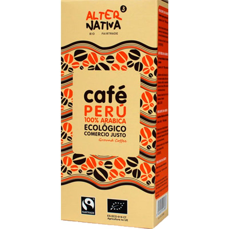 Café Moído Peru Biológico 250 g