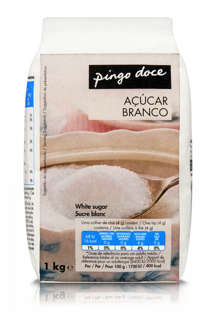 Açúcar Branco Granulado Pingo Doce 1Kg