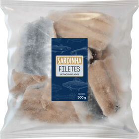 Filetes De Sardinha Congelada 500 gr