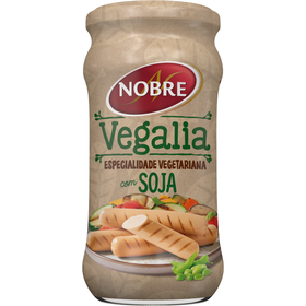 Salsichas De Soja Frasco Nobre Vegalia 385 gr (Peso Escorrido 200 gr)