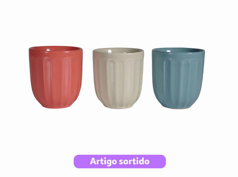 Chávena Café Grés Actuel Cores Sortidas