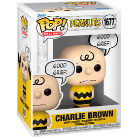 Funko - Figura Peanuts S7 - Charlie Brown (Ghost Game)