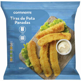 Tiras De Pota Panadas Continente 500 gr