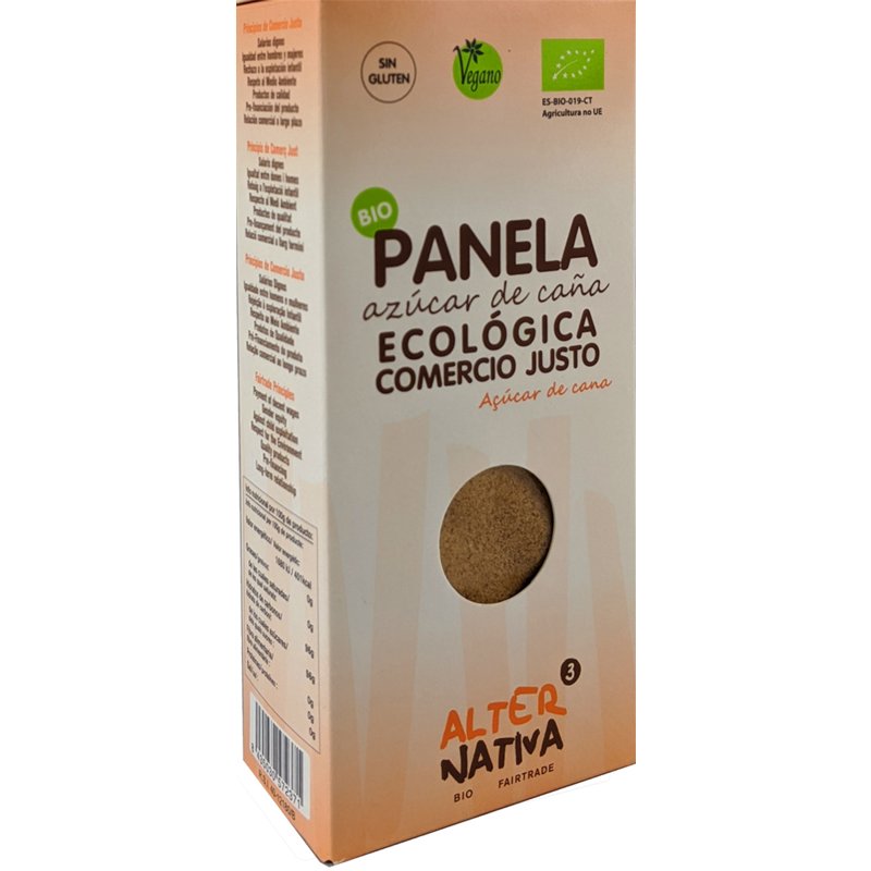 Açúcar Em Cana Panela Do Equador Biológico 400 g