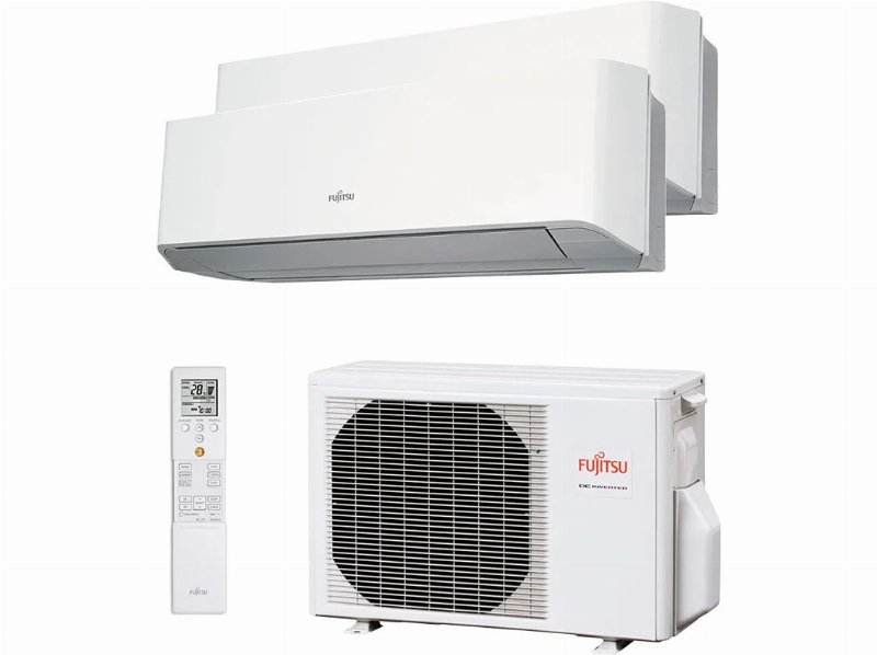 Ar Condicionado Fixo Fujitsu Asy3525U11Mi-Km Multisplit 9000+12000Btu