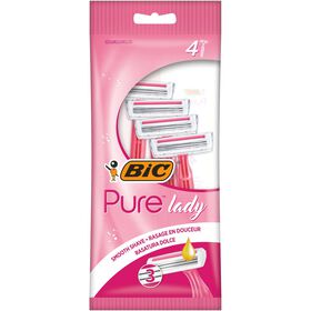 Lâminas Descartáveis Pure Lady Bic 4 Un