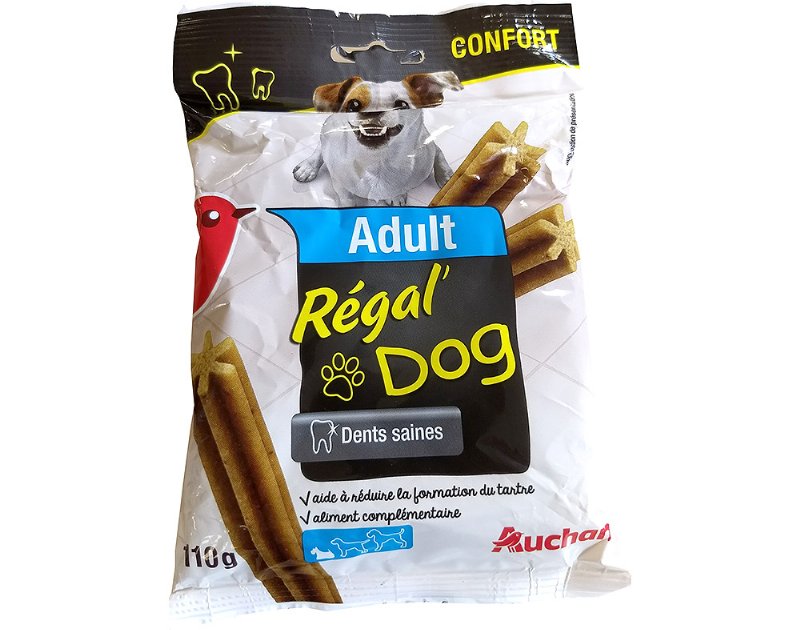 Snacks Para Cão Pequeno Auchan Adulto Régal'dog Dental 110 g