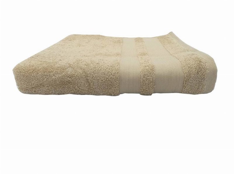 Toalhão De Banho Actuel Algodão 650 g/M2 Bege 70X140Cm