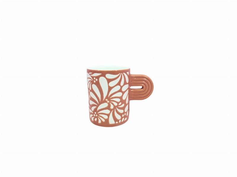 Caneca Grés Actuel Castanho Ø7X5.5X8.6Cm 11 cl