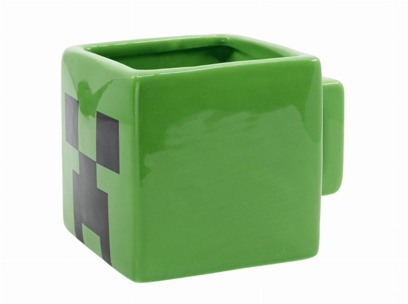 Caneca 3D Creeper Minecraft