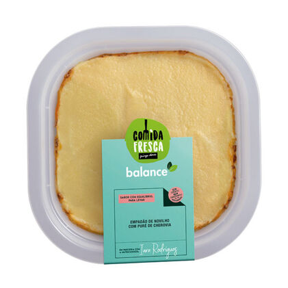 Empadão De Novilho Com Puré De Cherovia Balance Comida Fresca 0.3Kg