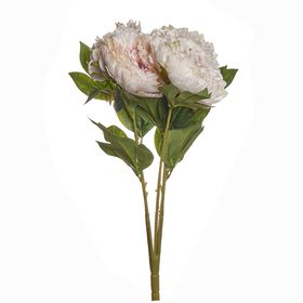 Haste Artificial Flores Brancas Kasa