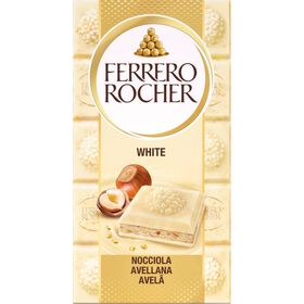 Tablete De Chocolate Branco Ferrero Rocher 90 gr