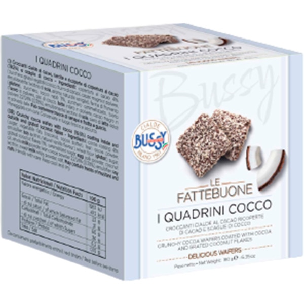 Bolacha Wafer Com Coco 180 g
