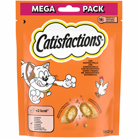 Snack Para Gato Maxipack Galinha Catisfactions 180 g