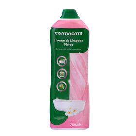 Creme De Limpeza Flores Continente 750 ml