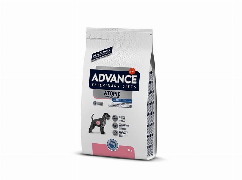 Ração Veterinária Cão Advance Atopic Truta 3 kg
