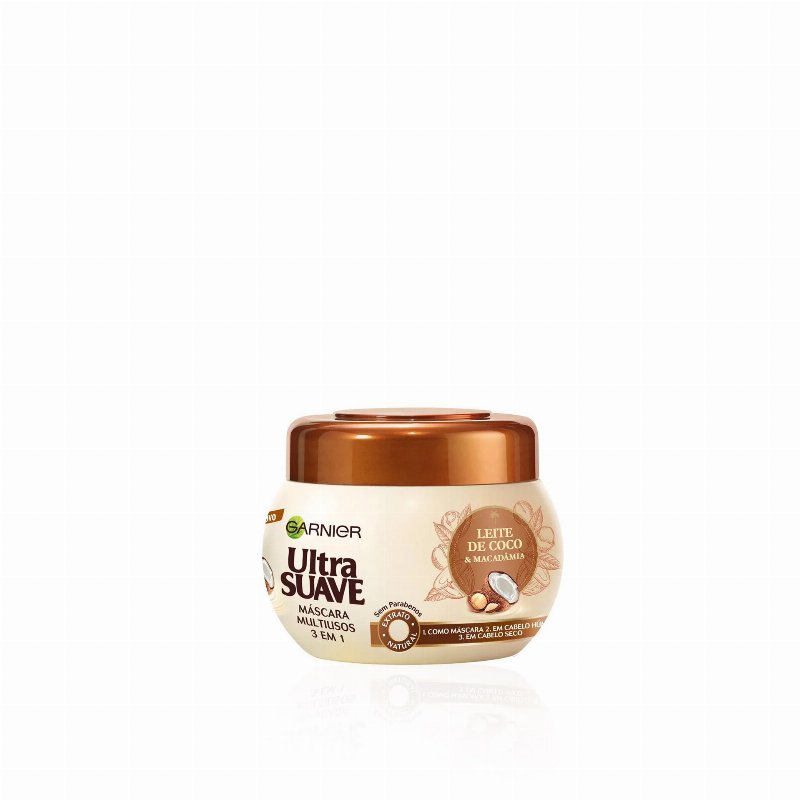 Garnier Ultra Suave Máscara Leite De Côco 300 ml