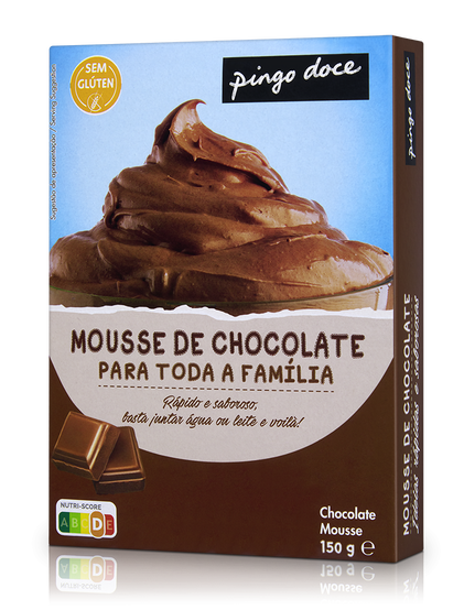 Mousse De Chocolate Instantânea Pingo Doce 0.15Kg