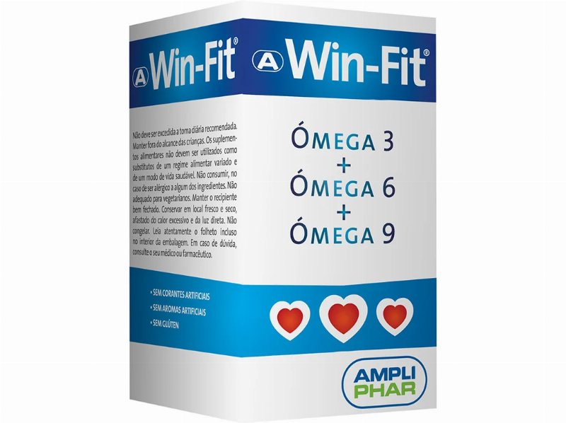 Suplemento Win-Fit Omega 3 + 6 + 9 30 Capsulas