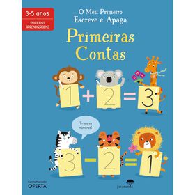 O Meu Primeiro Escreve E Apaga - Primeiras Contas