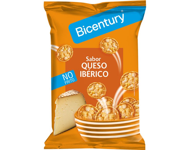 Tortitas Bicentury Mini Queijo Ibérico 70 g