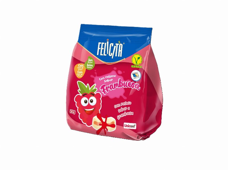 Gomas Felicita Framboesa 72 gr