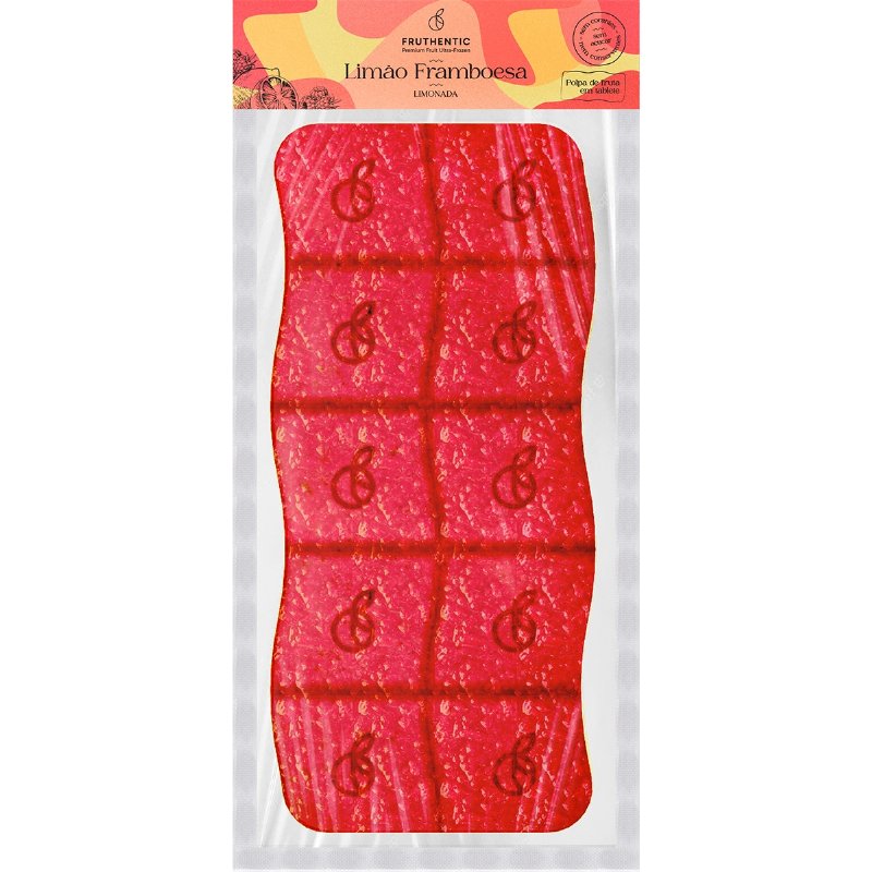 Polpa De Fruta Limão E Framboesa 450 ml