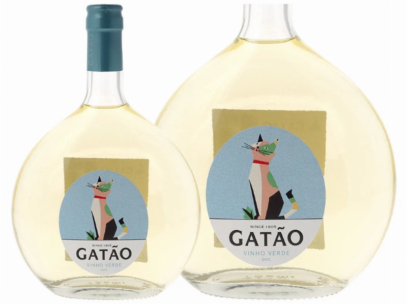 Vinho Branco Gatão Cantil Vinho Verde 0.75 l