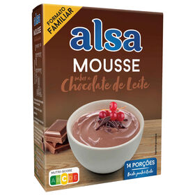 Mousse De Chocolate De Leite Familiar Alsa 2 X 132 gr