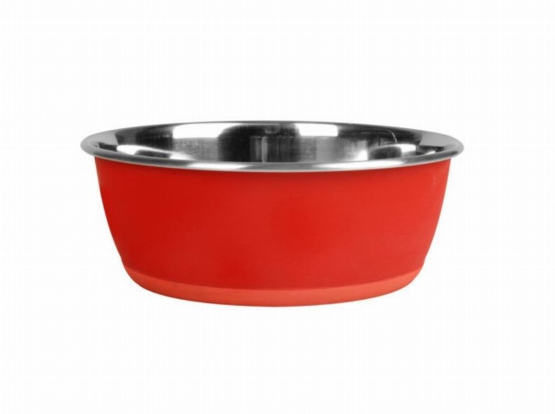 Comedouro Gravável Flamingo Vermelho 24Cm 2700 ml