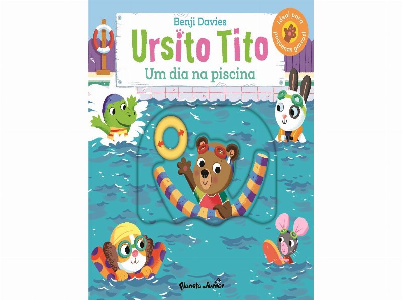 Livro Ursito Tito - Um Dia Na Piscina