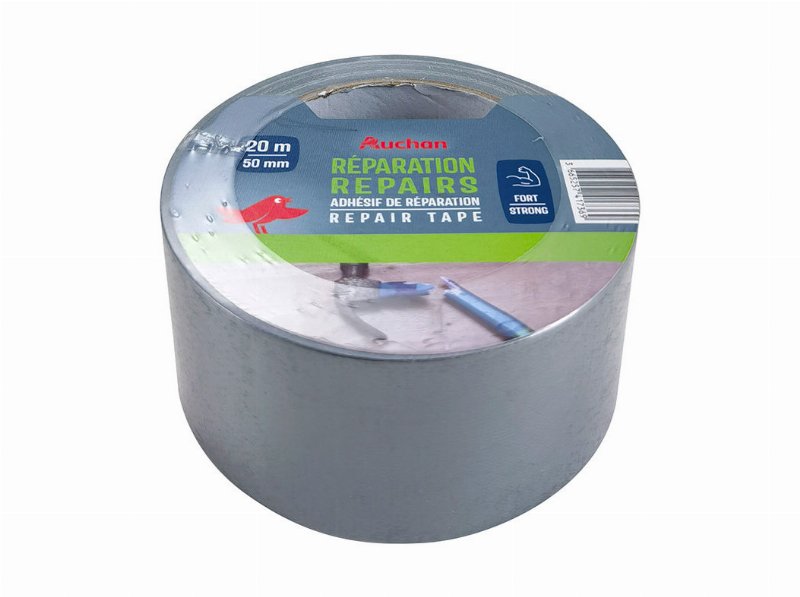 Fita De Reparação Auchan Prata 50Mmx20M