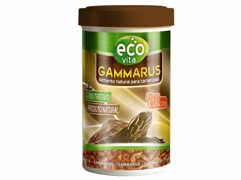 Alimento Para Tartaruga Eco-Vita Gammarus 100 ml