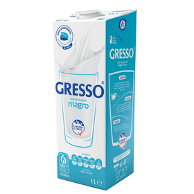 Leite Uht Magro Gresso 1 Lt