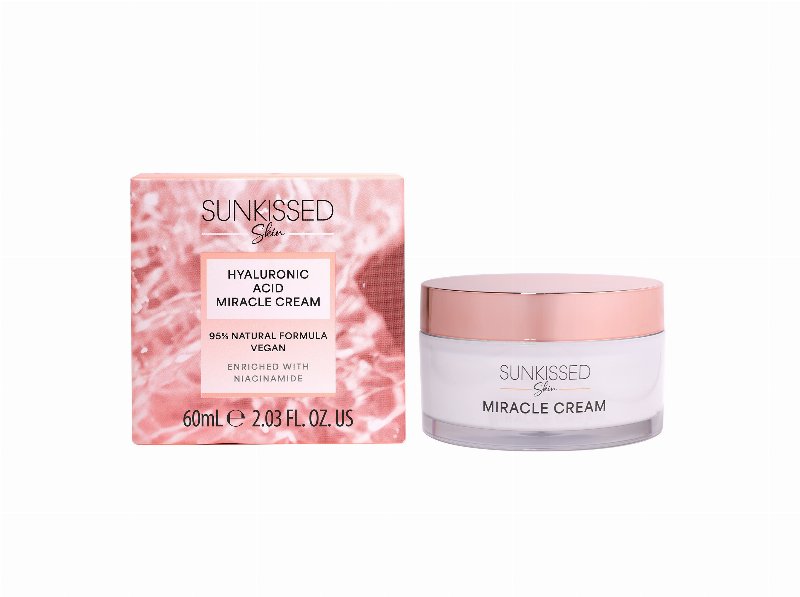 Creme Hidratante Sunkissed C/Ácido Hialuronico Vegan 60 ml